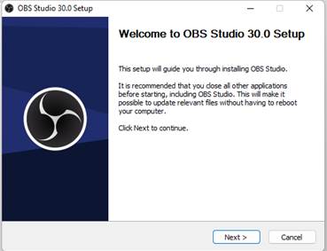 Installasi OBS Studio Versi 3.30 Gratis